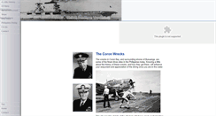 Desktop Screenshot of coronwrecks.com